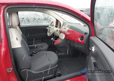 2012 Fiat 500C Pop из США, поврежденный, VIN 3C3CFFDR0CT119282